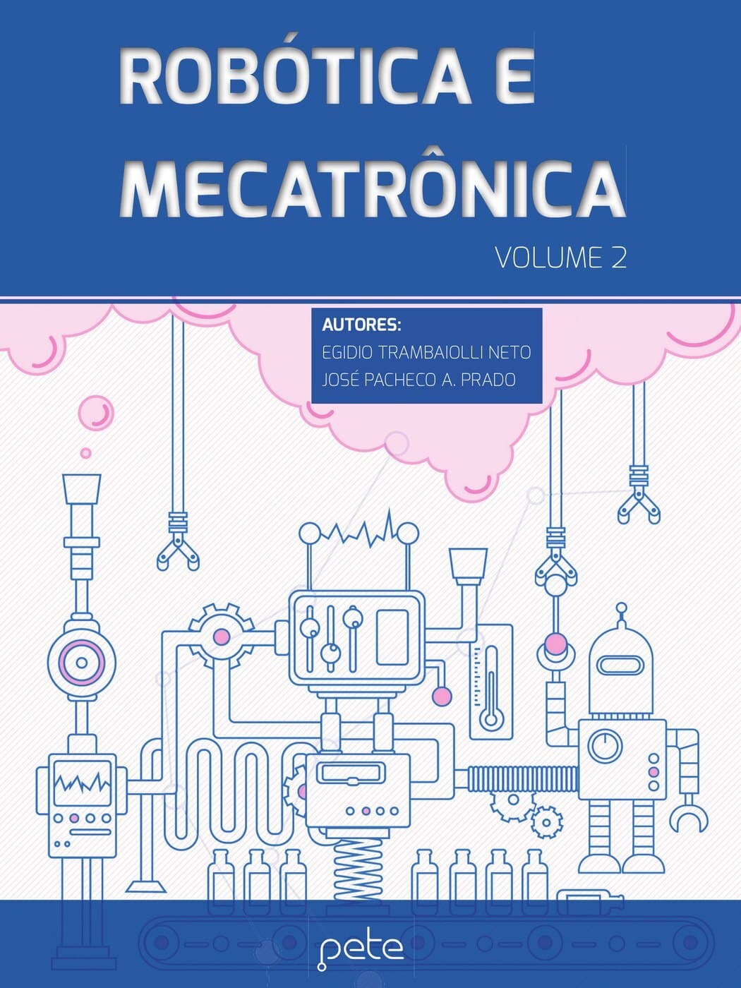 Capa do Livro do Aluno — Robótica e Mecatrônica, volume 2