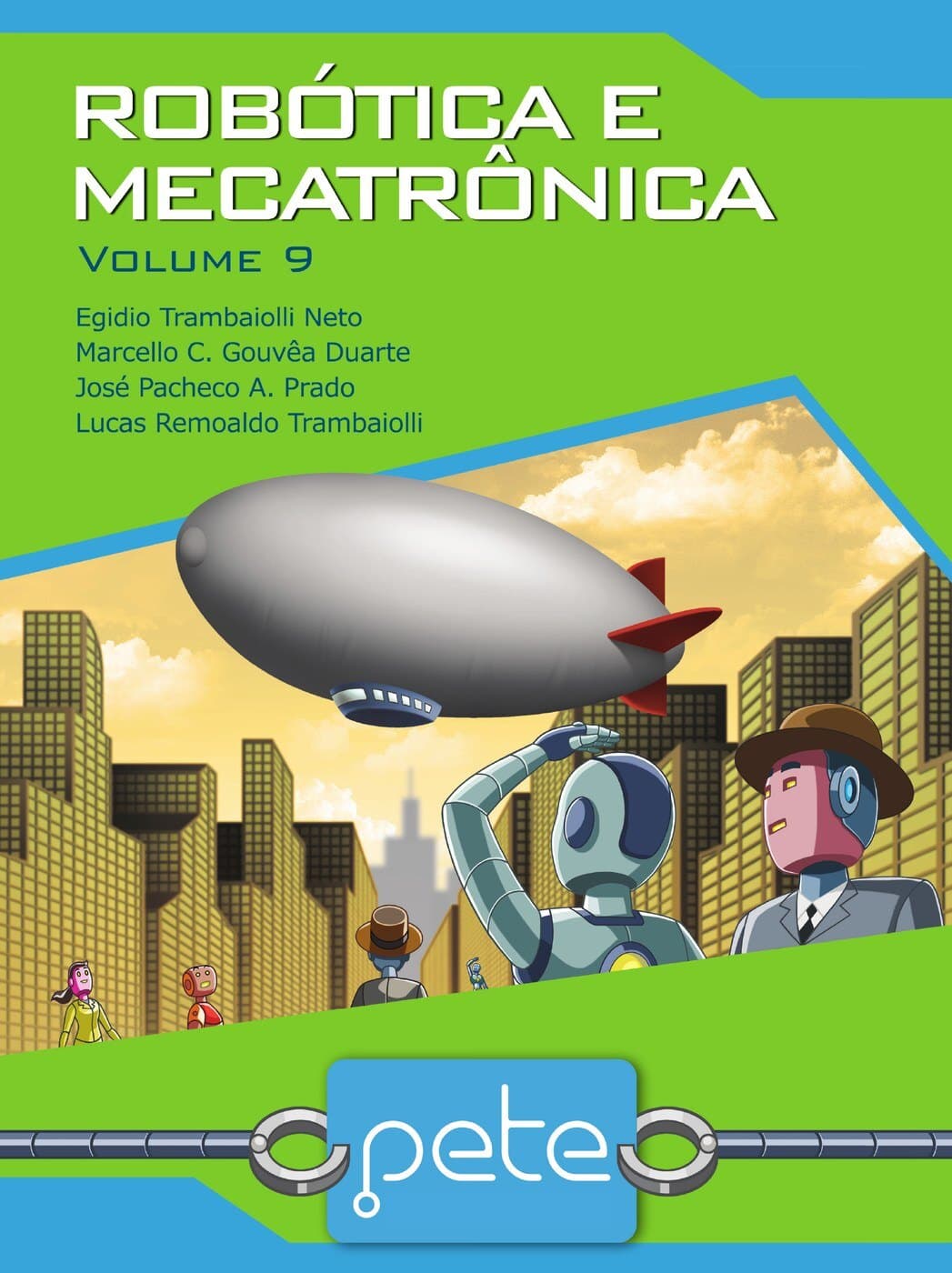 Capa do Livro do Aluno — Robótica e Mecatrônica, volume 9